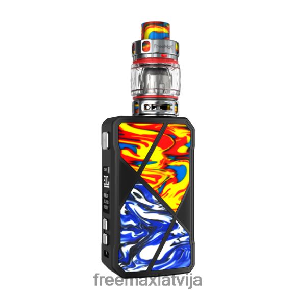 FreeMAX Kit - FreeMAX MAXUS 200w komplekts DVXJ089 sarkans-zils